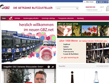 Tablet Screenshot of gbz-net.de